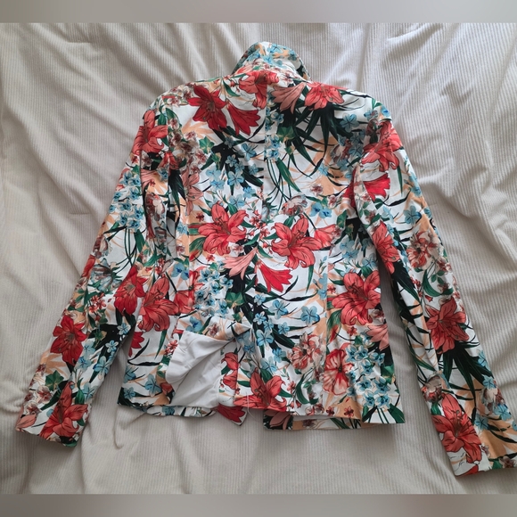 XOXO Floral Blazer Jacket Multicolored Sz S NWT. BLAZER ONLY - Picture 12 of 13